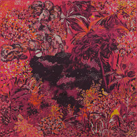 CARRE DE SOIE 105 PETRUSSE IDYLLE FUCHSIA