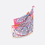 Petrusse Carre en Soie Iznik Rose