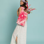 Petrusse Carre en Soie Iznik Rose