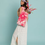 Petrusse Carre en Soie Iznik Rose