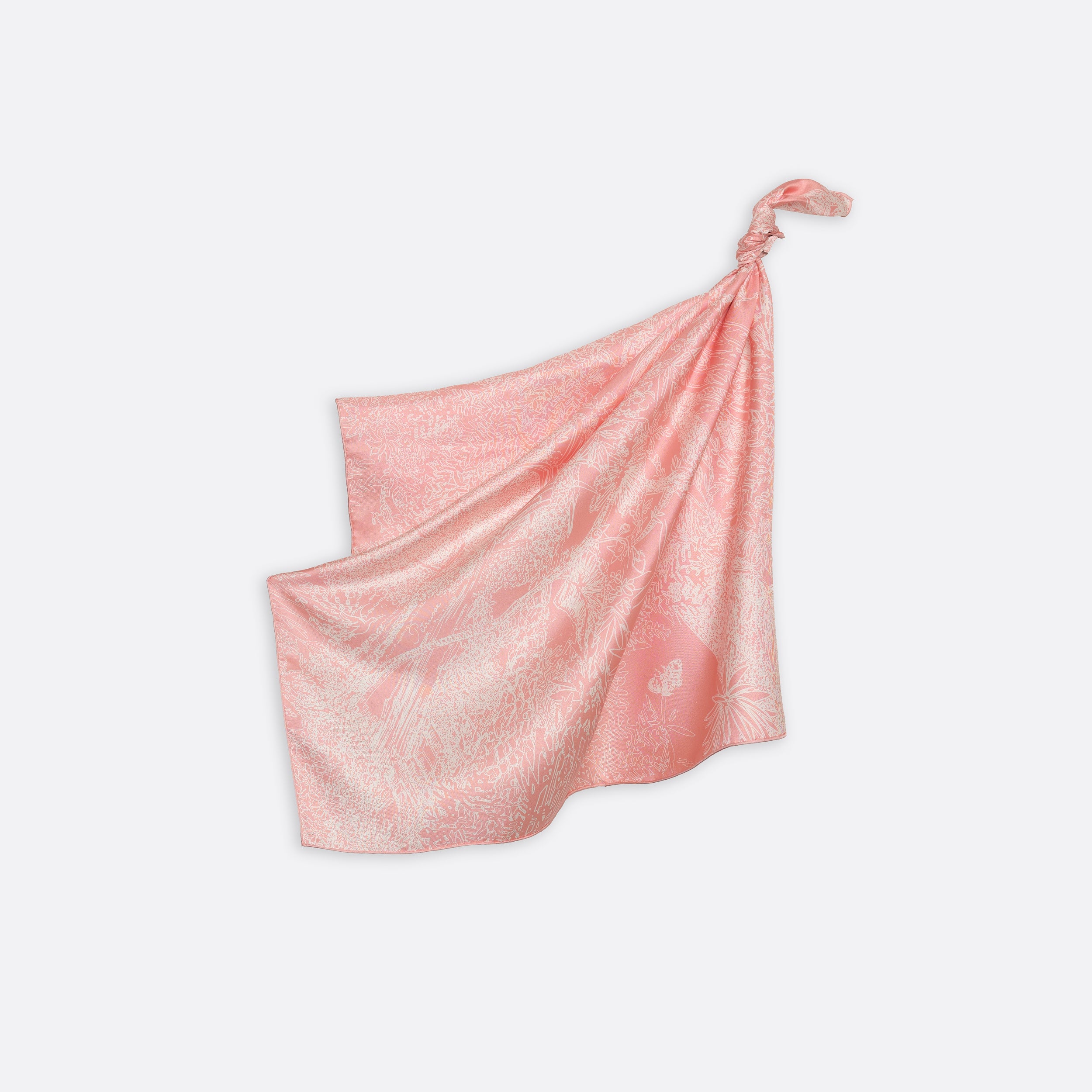 Petrusse Carre Soie 65 - Maya Mini Rose