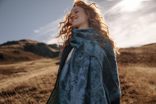 Petrusse Etole en Soie Mercure Emeraude