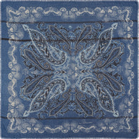 PETRUSSE CARRE LAINE 120 - MOON BLEU