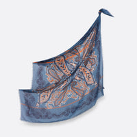 PETRUSSE CARRE LAINE 120 - MOON DENIM ORANGE