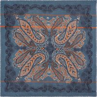PETRUSSE CARRE LAINE 120 - MOON DENIM ORANGE