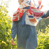 COTTON STOLE - OCTAVE PEACH PINK