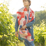 COTTON STOLE - OCTAVE PEACH PINK