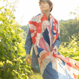 COTTON STOLE - OCTAVE PEACH PINK
