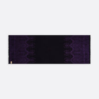 Écharpe en Laine et Soie PETRUSSE PALMA PURPLE | Etole Intemporelle