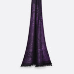 Écharpe En Laine Et Soie Petrusse Palma Purple | Etole Intemporelle