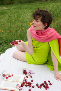 STOLE - PALMA STRAWBERRY RED
