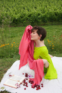 STOLE - PALMA STRAWBERRY RED