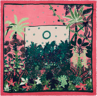 CASHMERE SCARF 130 - REVE DE CACHEMIRE STRAWBERRY PINK
