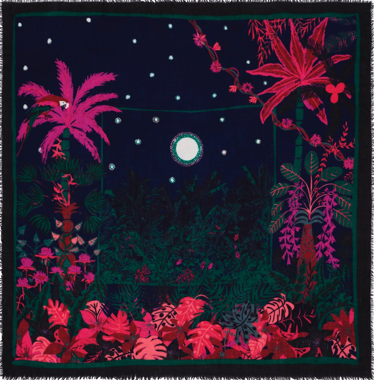 Petrusse Carre Cachemire 130 - Reve De Cachemire Neon