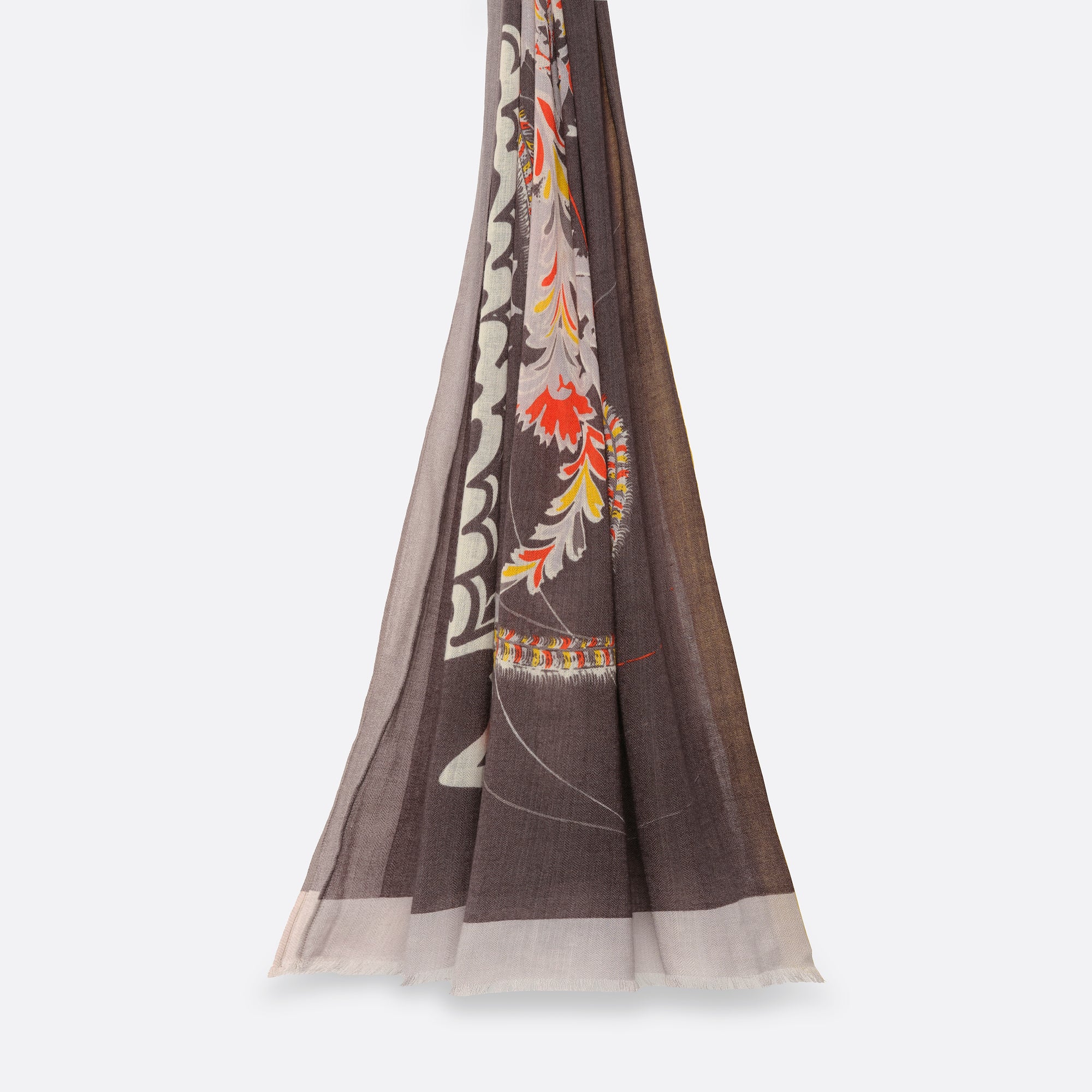 PETRUSSE ÉCHARPE EN LAINE TANGO GRIS