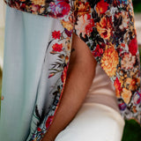 Petrusse Foulard en Laine Cascade Bleu Ciel