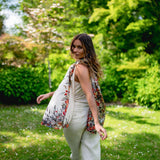 Petrusse Foulard Cascade Soie Ecru