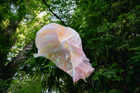 CARRE COTON 130 - FROUFROU ROSE