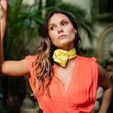 Petrusse Carre Soie 65 - Maya Mini Jaune