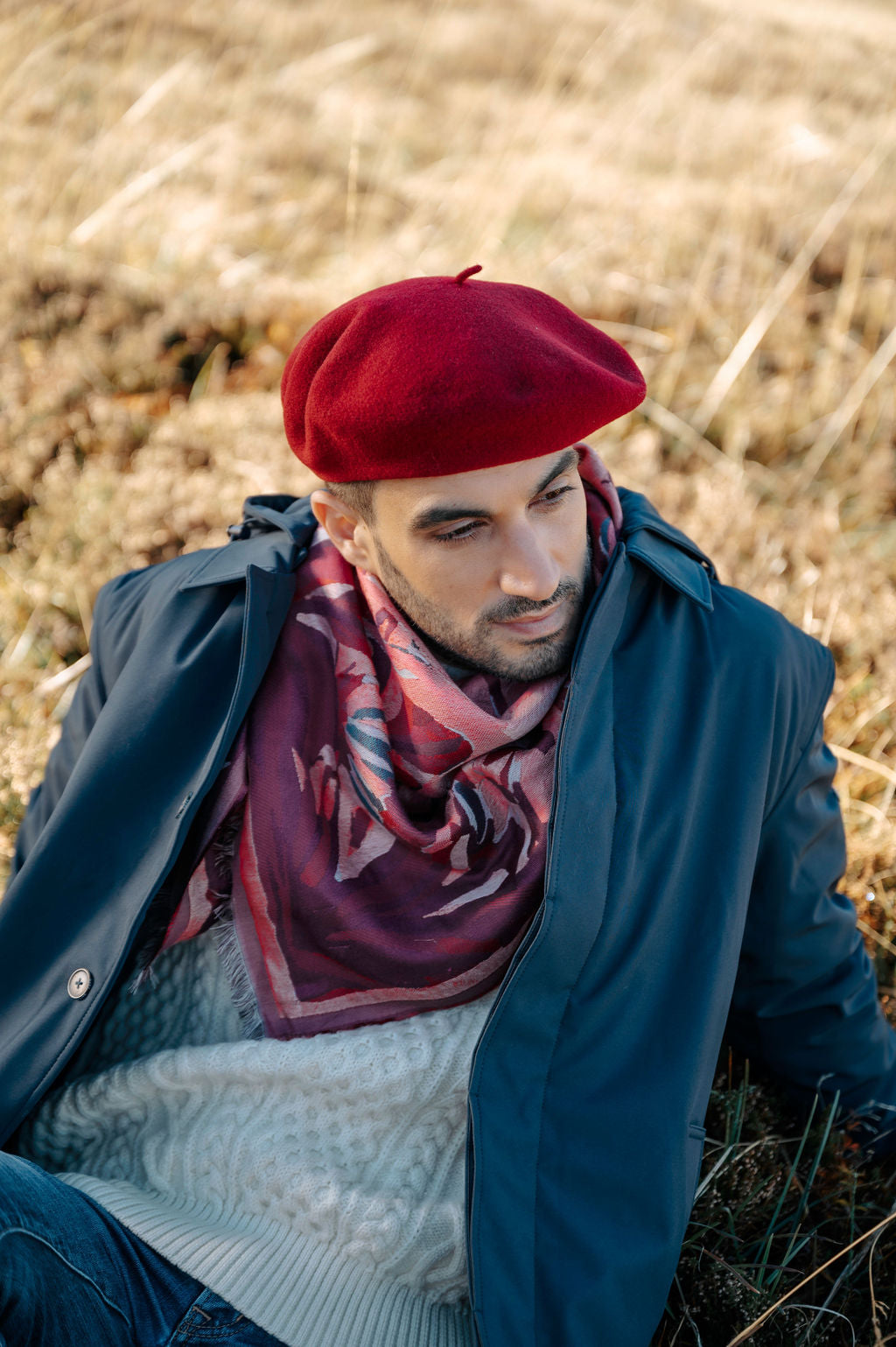 Petrusse Carre Soie 100 - Yse Bordeaux