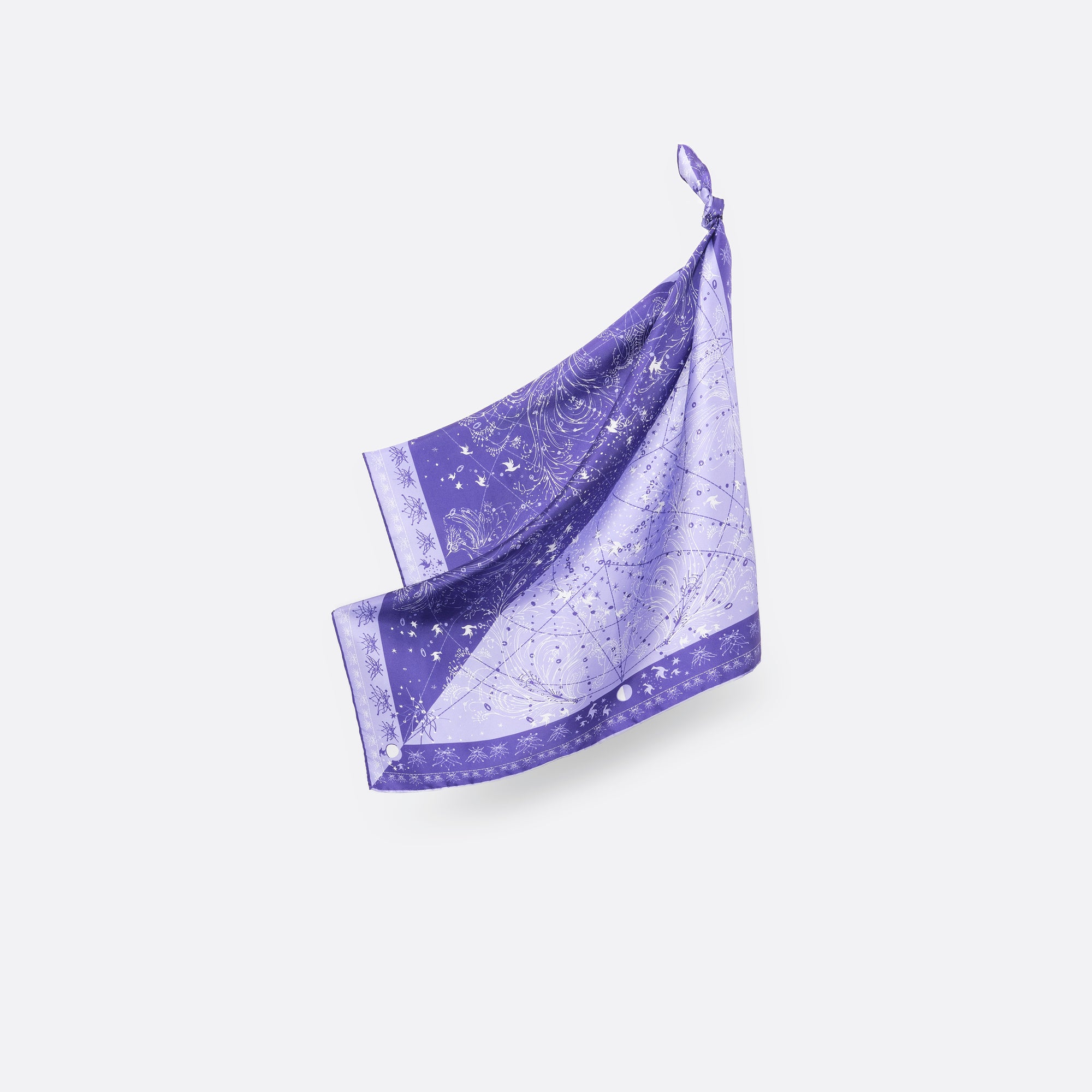 CARRE SOIE 90 - ZENITH LILAS