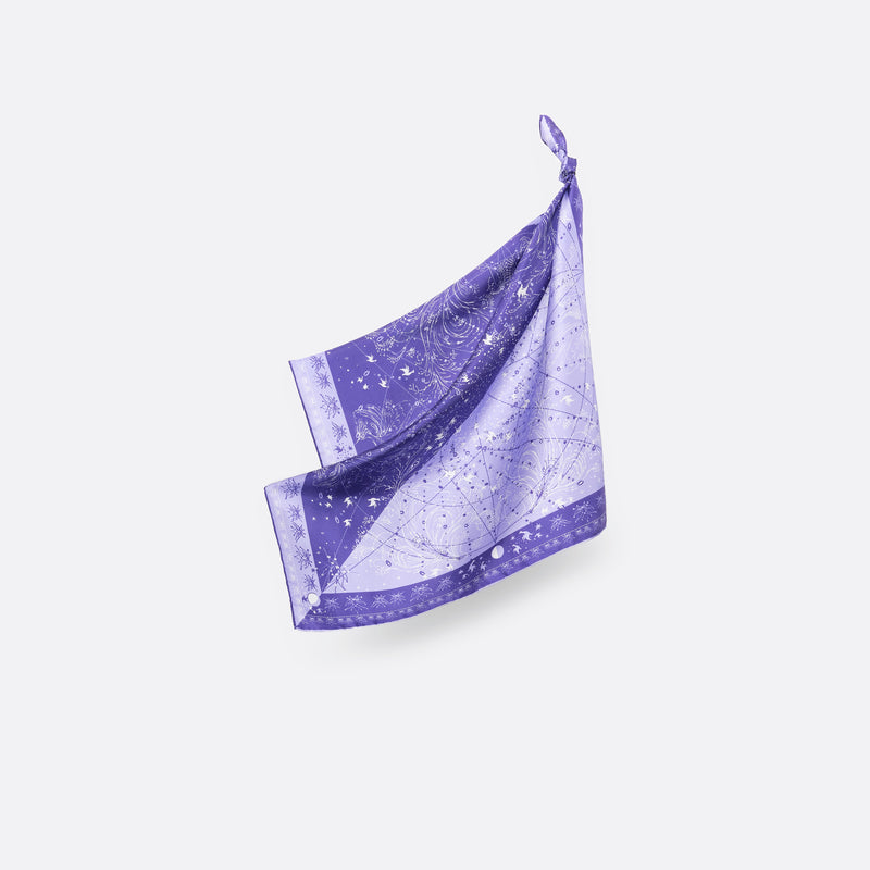 CARRE SOIE 90 - ZENITH LILAS