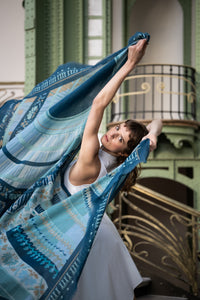 STOLE - SOUS LE CIEL DE PARIS BLUE