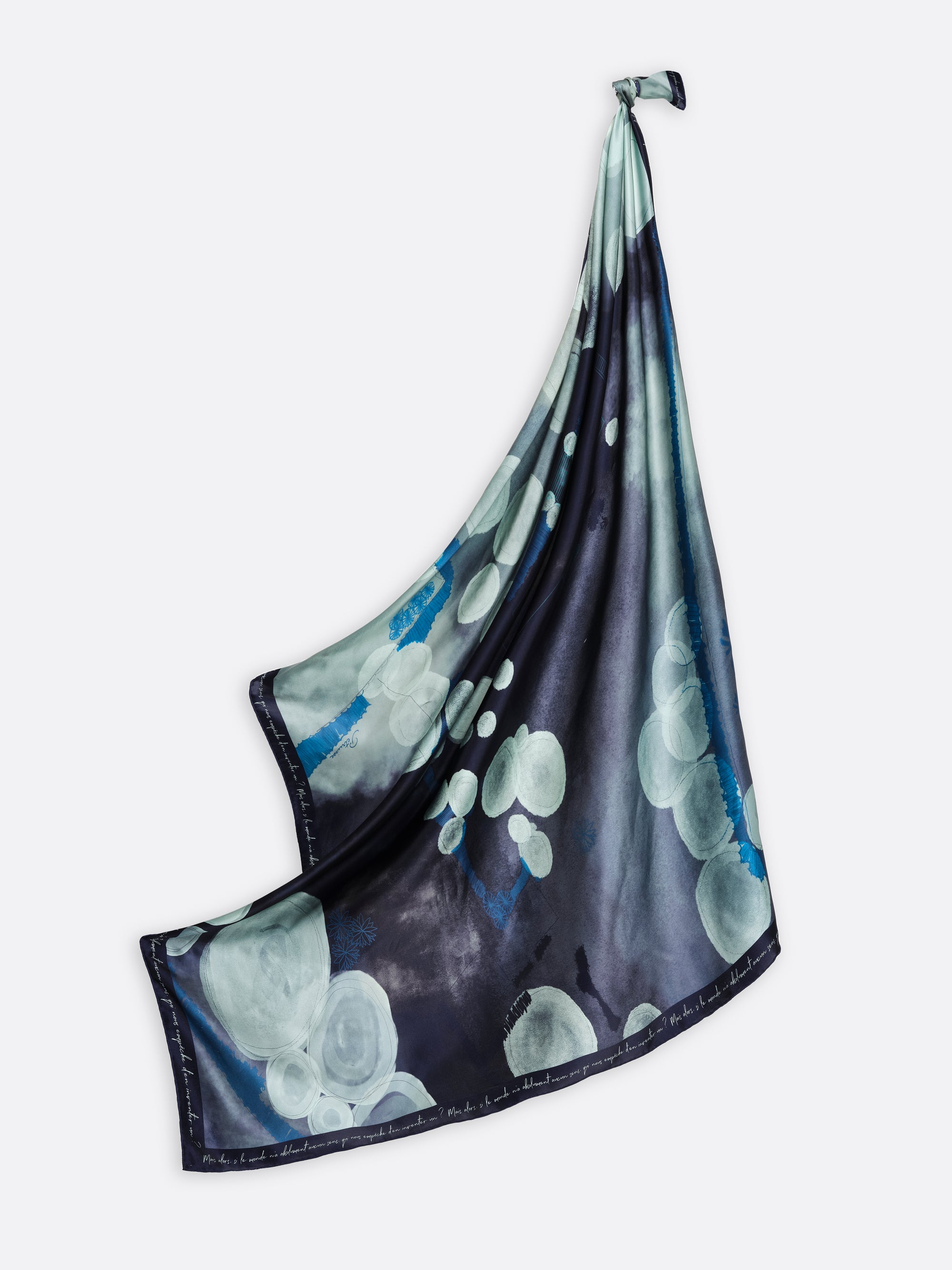 CARRE SOIE 105 - ALICE NUIT