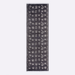 Écharpe En Lin Petrusse Anatole Anthracite Pour Femme Et Homme