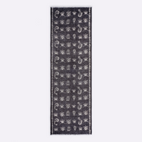 Écharpe en Lin Petrusse Anatole Anthracite pour Femme et Homme