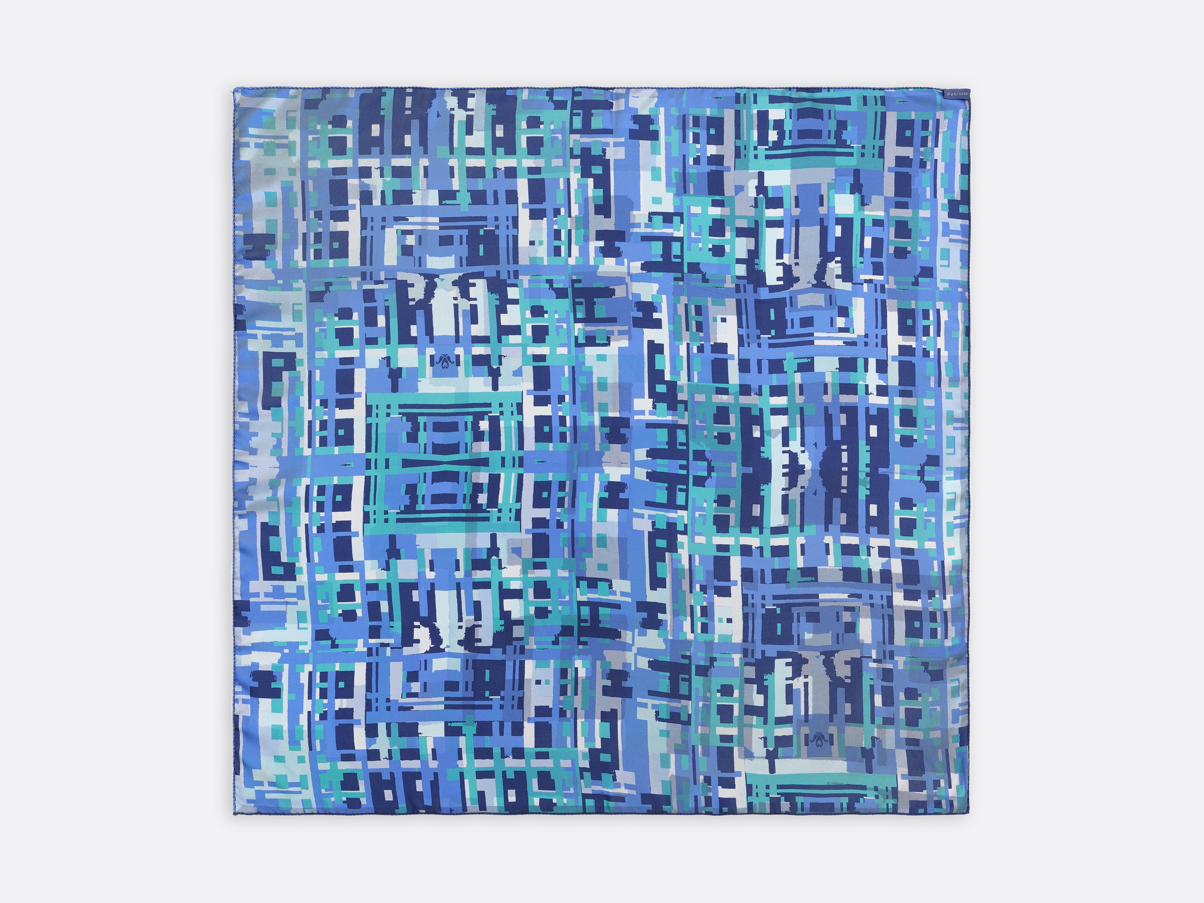 Petrusse Carre Soie 65 - Ariana Aqua