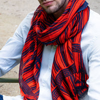 ECHARPE HOMME - BIVOUAC ROUGE