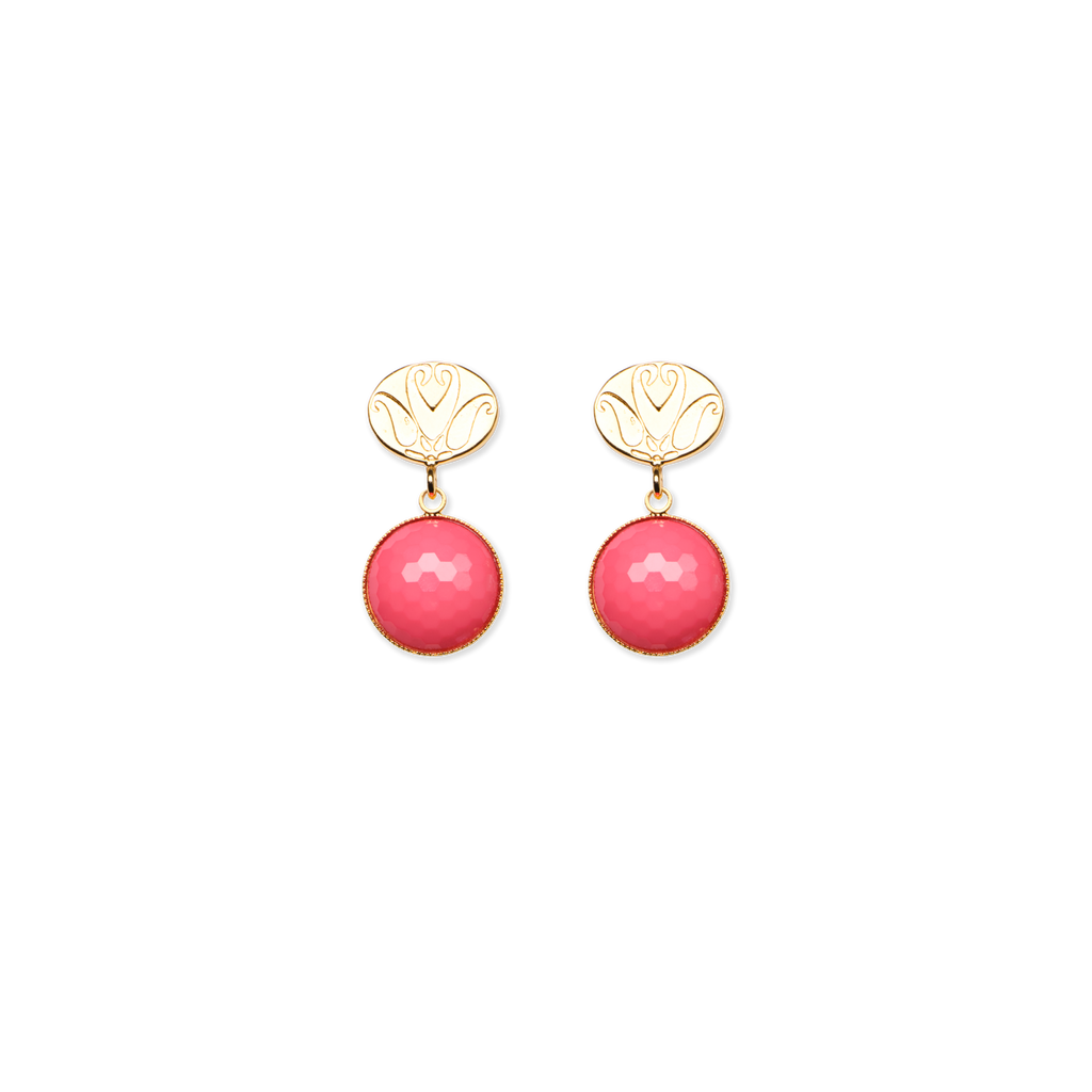 EARRINGS EMMA - SORBET PINK