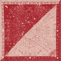  CARRE EN CACHEMIRE PETRUSSE HOMME - ZENITH ROUGE