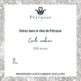 Carte Cadeau Petrusse - A Partir De 50€