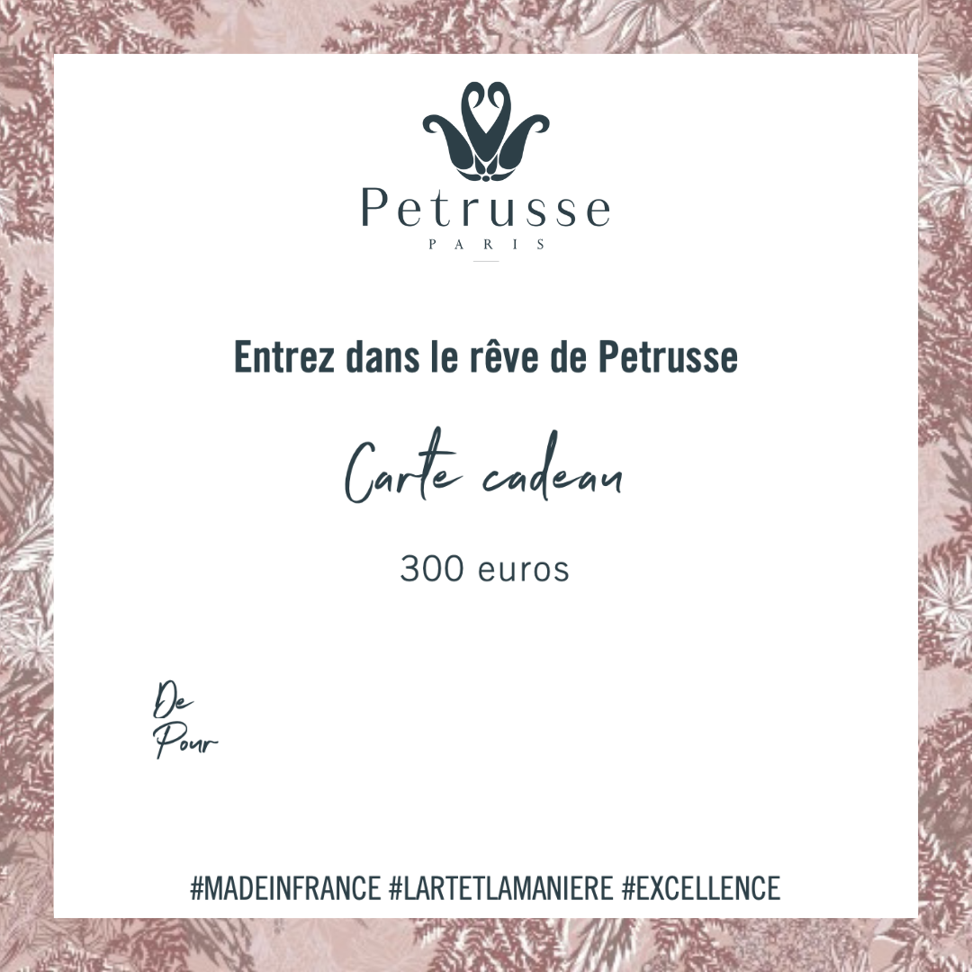 Carte Cadeau Petrusse - A Partir De 50€