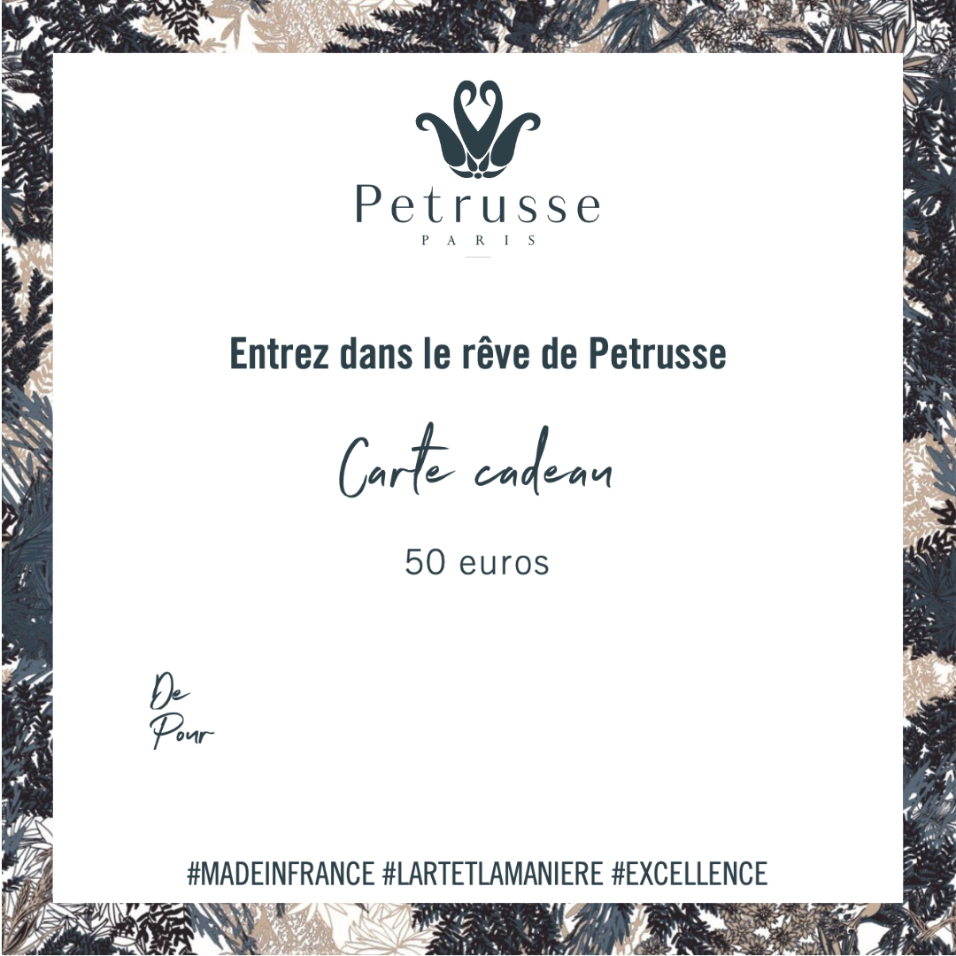 Carte Cadeau Petrusse - A Partir De 50€