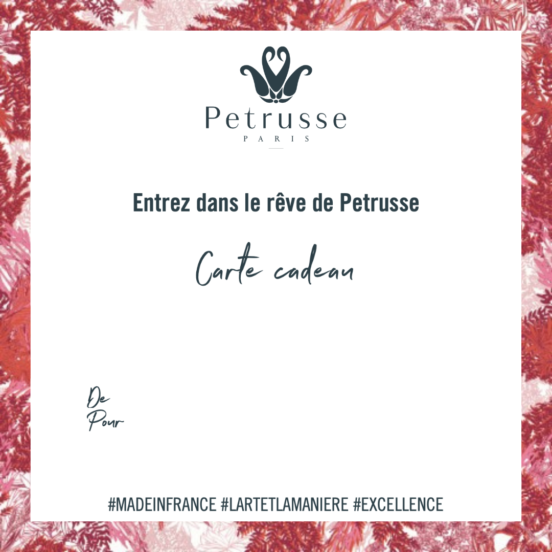Carte Cadeau Petrusse - A Partir De 50€