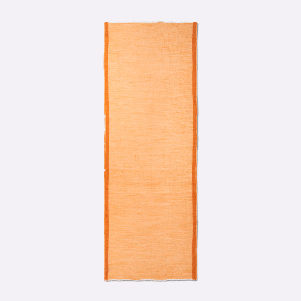 Écharpe En Laine Et Soie Petrusse Elegie Melon