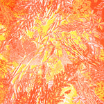 Carré En Soie 90X90 Petrusse Eve Orangeade| Foulard En Toile De Jouy 