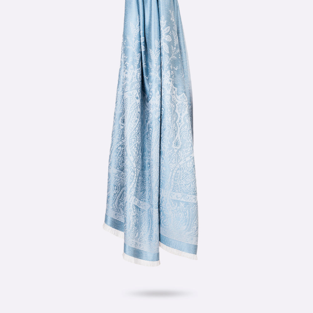 Petrusse Etole en Laine et Soie Palma Bleu Jean