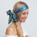 Carré En Soie 90X90 Petrusse Eve Cocktail | Foulard En Toile De Jouy 