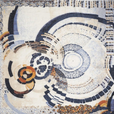 Petrusse Carre En Laine Kupka - Centre Pompidou X Maison Petrusse