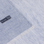Écharpe En Lin Petrusse Lodyssee Navy | 100% Fabriqué En France 