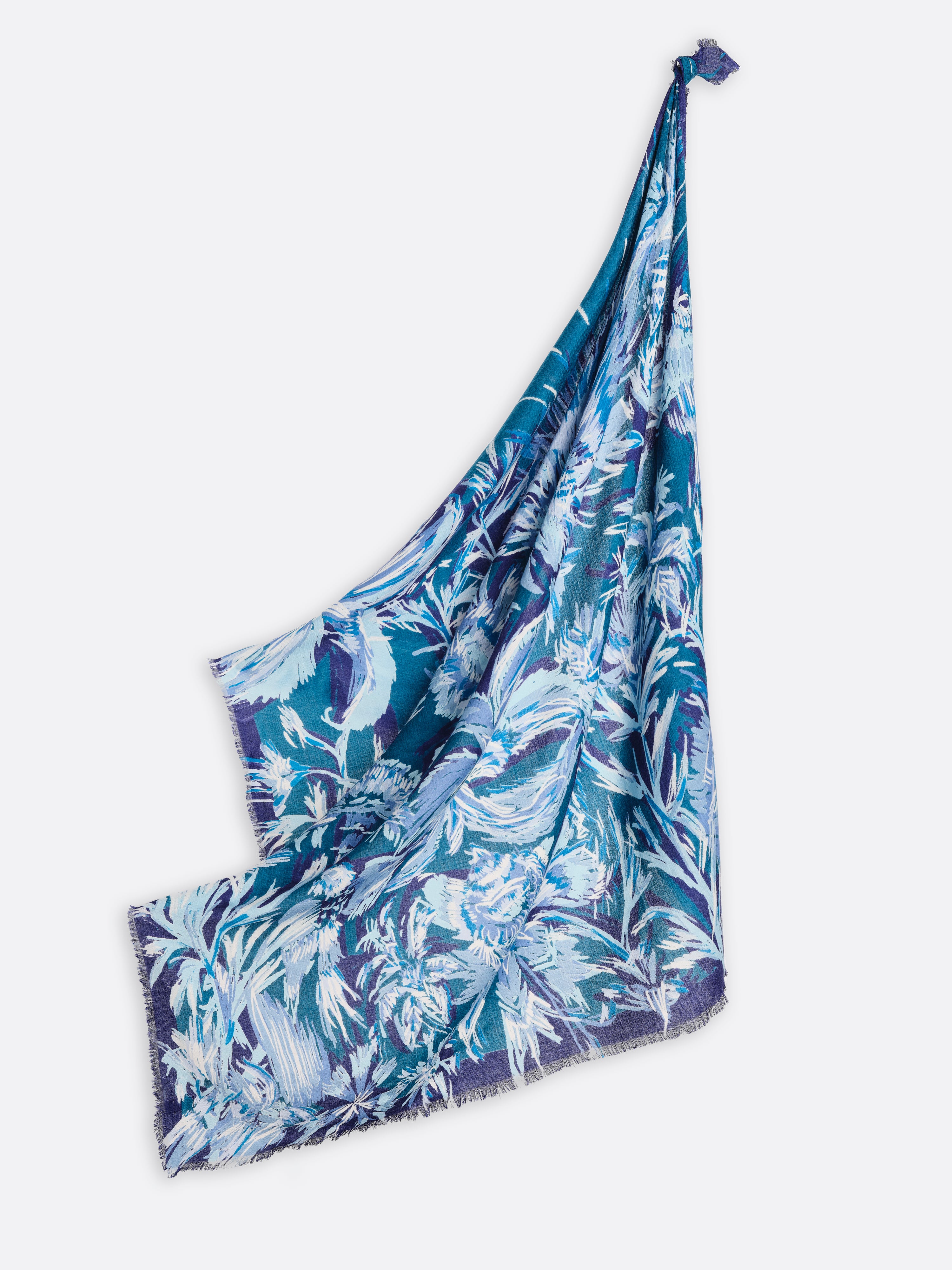Petrusse Carre Laine 130 - Lena Bleu