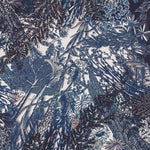 Carré En Soie 90X90 Petrusse Eve Marine | Foulard En Toile De Jouy 