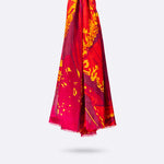 Maison Petrusse, Etole Femme Rouge, Soie/silk
