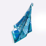 Carré En Soie 105 Petrusse Paris Emeraude | Foulard Made In France