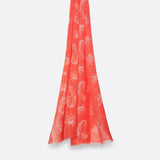 Écharpe En Lin Petrusse Anatole Orange Pour Femme Et Homme