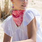 Petrusse Boucles D'Oreilles Juliette - Fuschia
